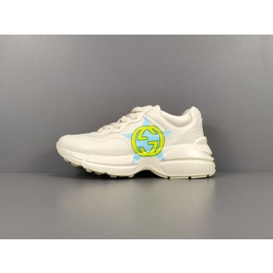 Gucci Rhyton Sneaker White with Logo GG