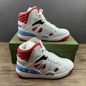 Gucci Basket Sneaker in Black Demetra