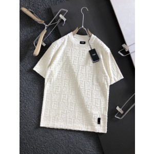 Fendi Short Sleeve T-shirt - FD Logo