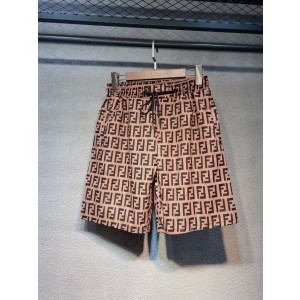 Fendi Shorts Copper Yellow  FEN-0003