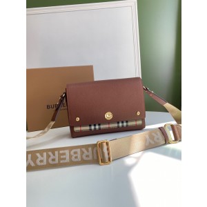 Burberry Note Vintage Check Crossbody All Bag